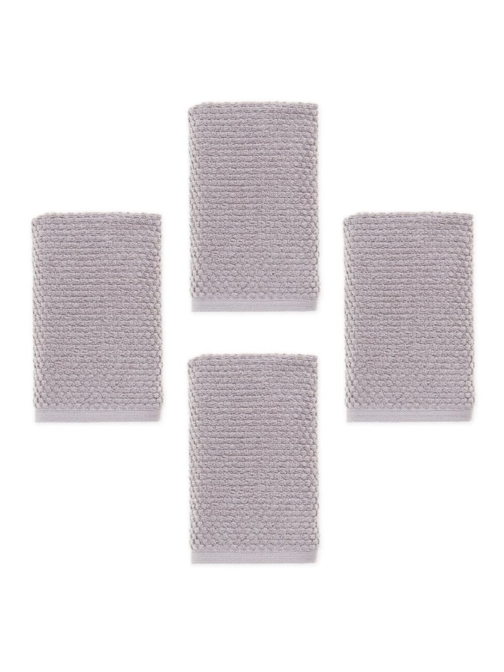 4 new Wild Sage Savannah 90% Cotton 16"x28" Spa Towels in LUNAR ROCK color